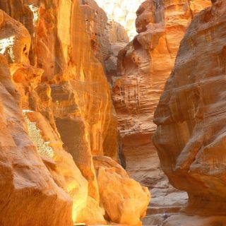 Giordania, canyon