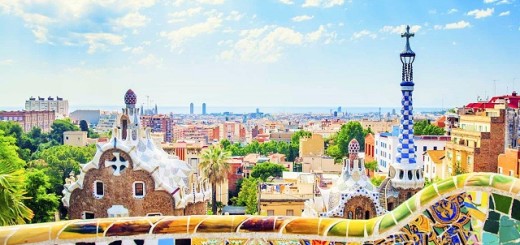 terrazza al Park Guell, Barcellona