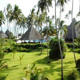 Zanzibar, giardino di un resort